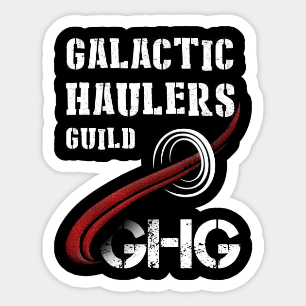 Galactic Haulers #2 Sticker by GhG